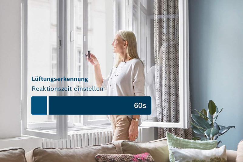 Bosch Smart Home Tür-/Fensterkontakt, Alarmanlage, Einbruchschutz, kompatibel mit Apple HomeKit, Bat