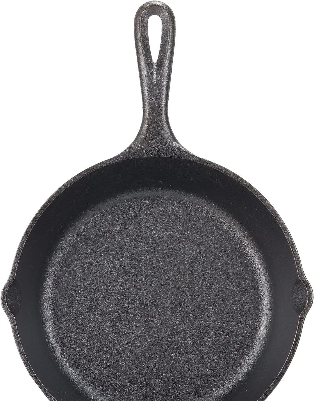 Lodge Gusseisenpfanne Mit Griff Und 2 Ausgüssen, Rund, Schwarz, Ca. 16,51 Cm Durchmesser