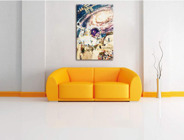 Stepped out of a dream Leinwandbild Bild auf Leinwand, XXL riesige Bilder fertig gerahmt mit Keilrah