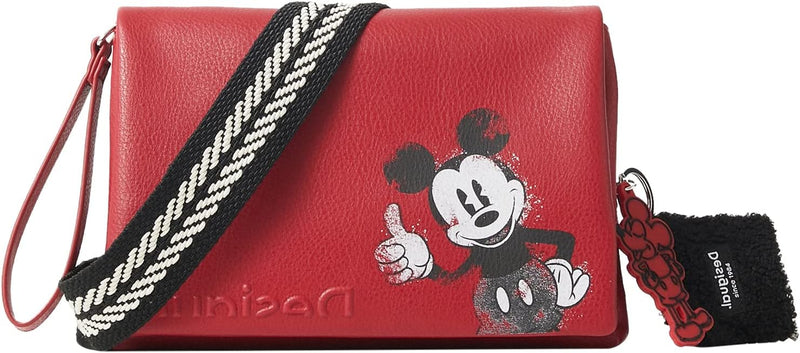 Desigual Mickey Maus Umhängetasche Rot 21WAXPA0