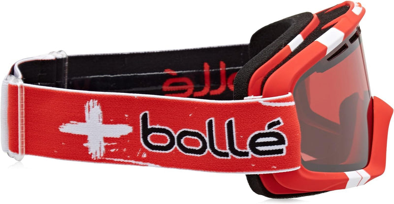 Bollé Unisex Nova Ii Skibrillen M-L Matte Switzerland Limited Edition, M-L Matte Switzerland Limited