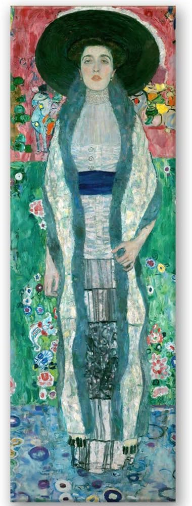 Wandbild XXL Adele Bloch Bauer II Deko Kunst Bilder Klimt mehrfarbig 50x150 cm M12826 50x150 cm, M12