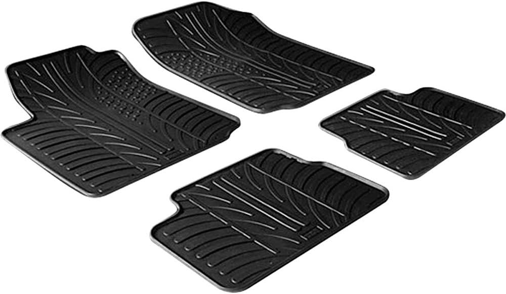 Gledring Satz Gummimatten kompatibel mit Citroen C3 2002-2010 (T Profil 4-teilig)