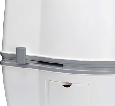 Thetford 92820 Porta Potti 565P Tragbare Toilette Qube, Weiss-Grau, 448 x 388 x 450 mm Porta Potti 5