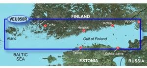 010-C0786-0 Garmin BlueChart g3 VEU050R, Golf von Finnland und Riga Aland und Vyborg, Aland und Vybo