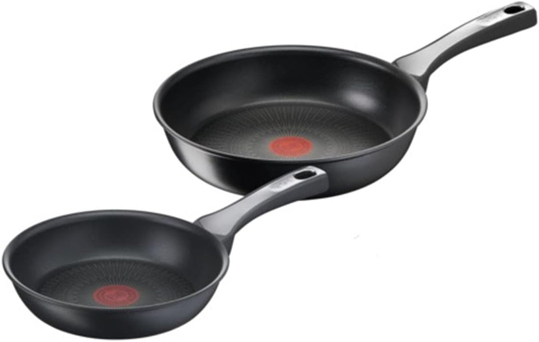 Tefal G2599002 Unbegrenzt EIN Bratpfanne, antihaftbeschichtet, Induktion, Aluminium, Schwarz FRYING