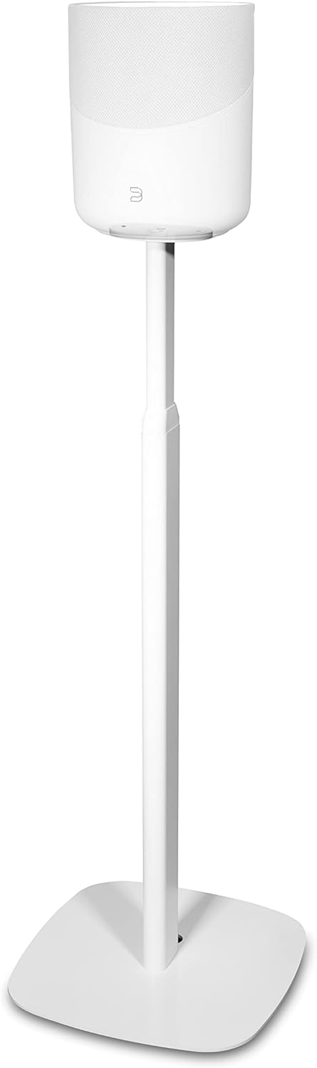 Bluesound FS230 Universell Verstellbarer Bodenständer Für Pulse M & Pulse Flex – Weiss Bluesound Bla