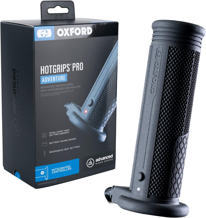 Oxford HotGrips Pro Adventure Beheizte Motorradgriffe EL390
