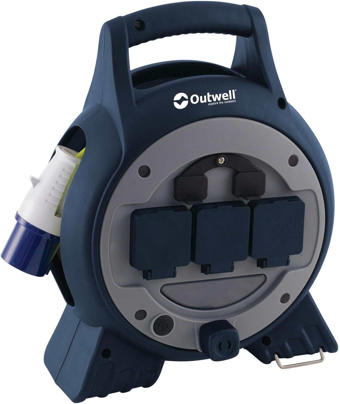 Outwell Unisex – Erwachsene Kabeltrommel, Grün, Einheitsgrösse