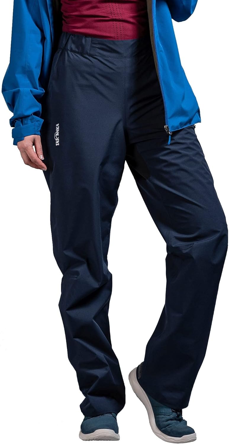 Tatonka Morten Womens Bike Rain Pants 36 Navy Blau, 36 Navy Blau