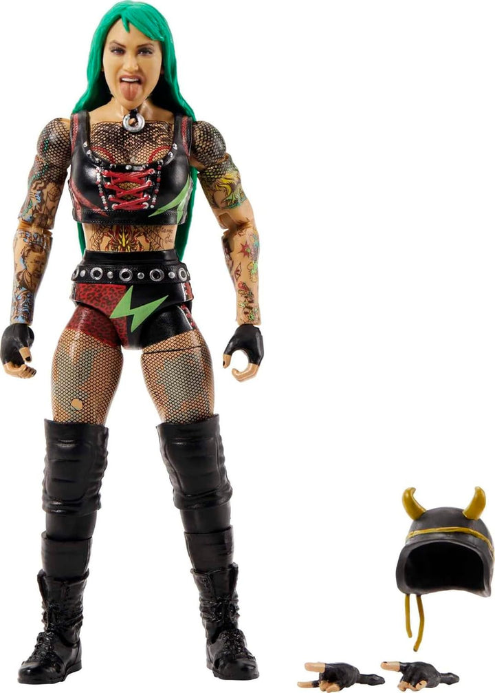 Mattel WWE Shotzi Elite Collection Actionfigur, 15,2 cm, bewegliches Sammlerstück, Geschenk für WWE-