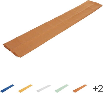 Sport-Tec Teleskopsichtschutz 120 cm mit Vorhang 175 cm Orange, Orange