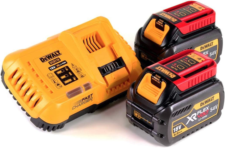 DeWalt DCB 118 T2 XR FLEXVOLT Starter Set + 2x Akku 6,0 Ah