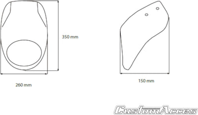 Customacces CUP001N Semicaret