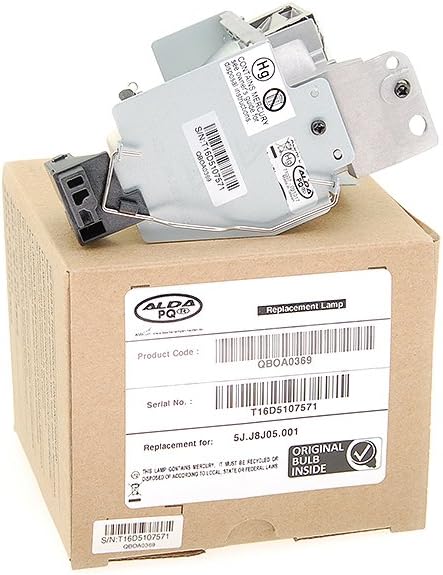 Alda PQ Professionell, Beamerlampe kompatibel mit 5J.J8J05.001 für BENQ MW663, TH681, TH681+ Projekt