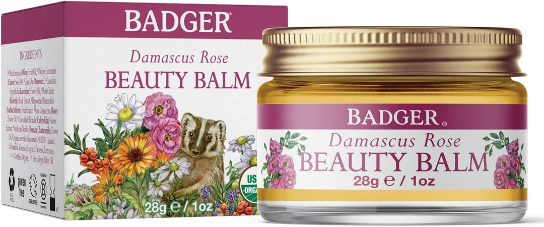Beauty Balm, Damascus Rose, 1 oz (28 g)