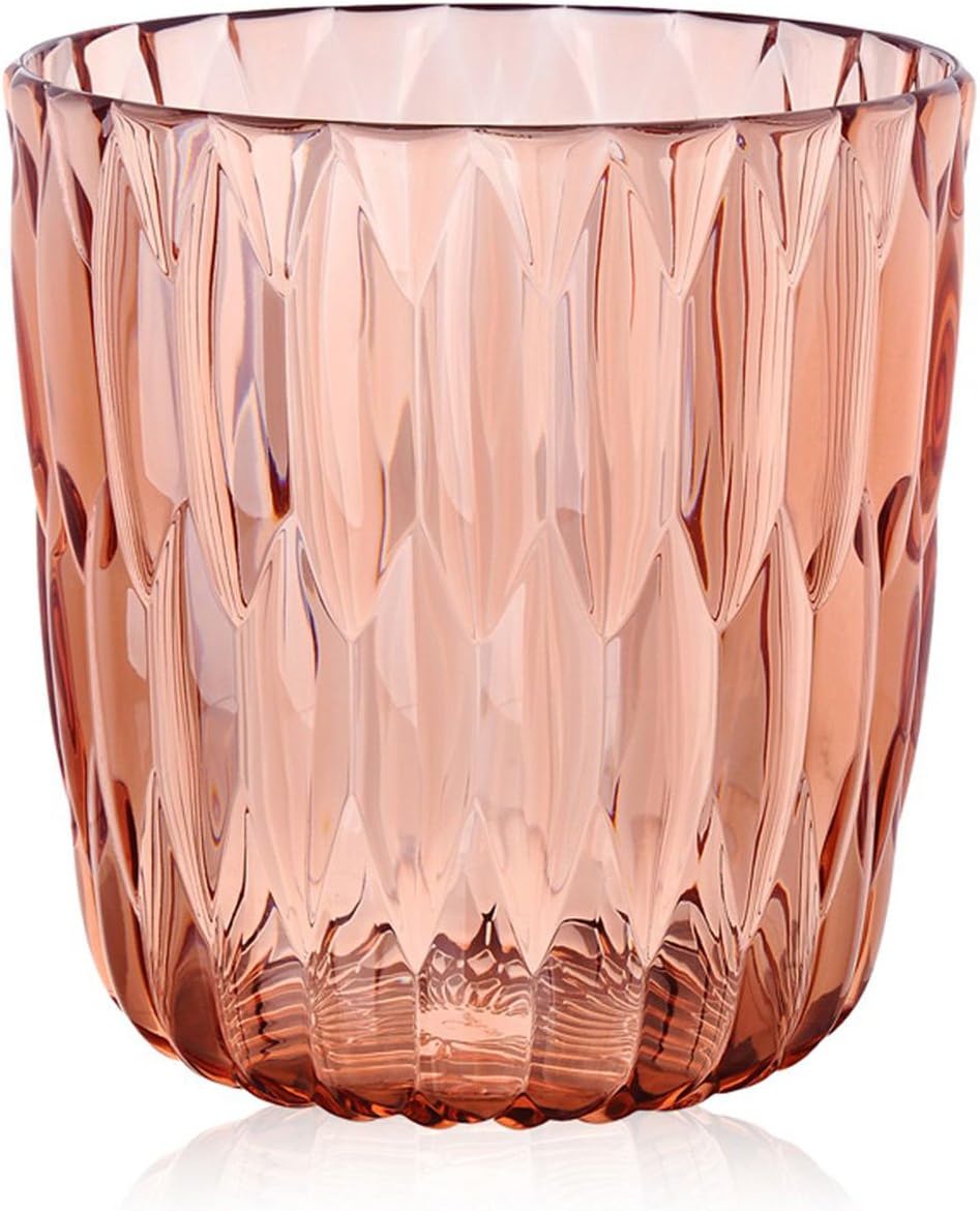 Kartell 1227E9 Vase Jelly, 25 x 23,5 cm, rosa Vaso Rosa, Vaso Rosa