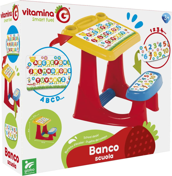 Globo 5282 05282 Schulbank mit Bank