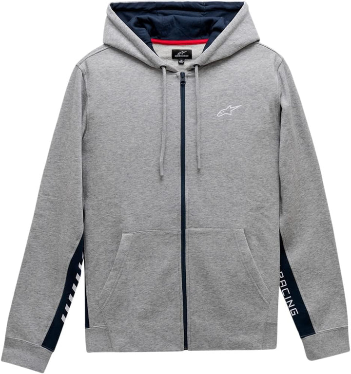 Alpinestars Unisex-Erwachsene Claim Hoodie – Grey Heather (2X), Multi, XX-Large