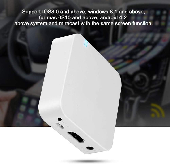 Wireless Smart Auto WiFi Display Box AV + HDMI Bildschirm Mirror Box Airplay unterstützt Handy,Lapto