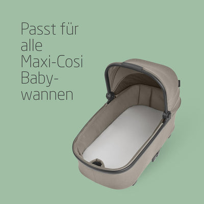 Maxi-Cosi Bio-Babywannenbettlaken, für alle Maxi-Cosi Babywannen geeignet, 2-in-1-Packung, 100% Bio-