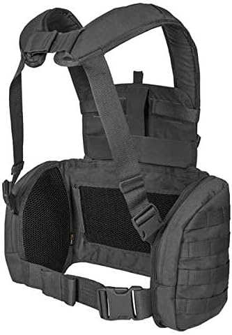 Tasmanian Tiger TT Chest Rig MKII M4 Militär Gurtzeug Kampfmittel-Weste mit 5 M4 Magazin-Taschen und