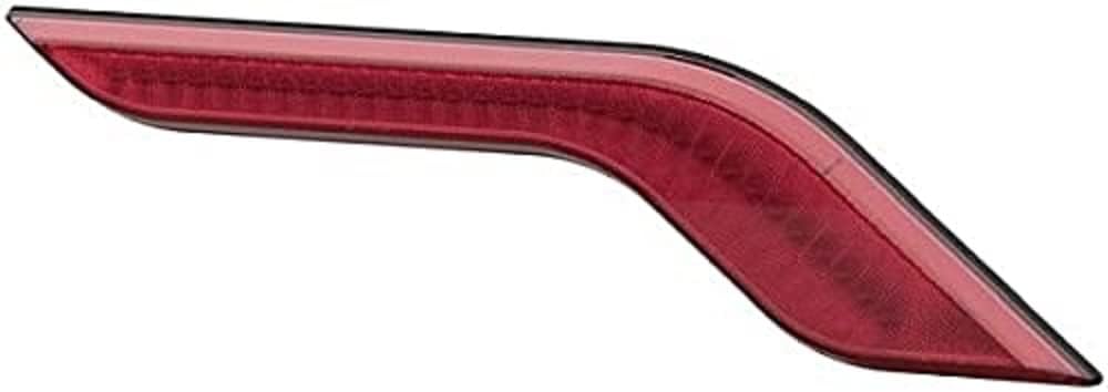 HELLA - Heckleuchte - Shapeline Style - LED - 12/24V - Anbau/geschraubt - Lichtscheibenfarbe: rot -