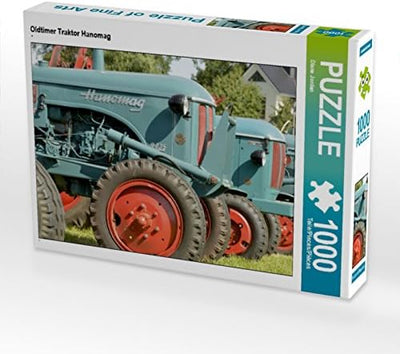 CALVENDO Puzzle Oldtimer Traktor Hanomag 1000 Teile Lege-Grösse 64 x 48 cm Foto-Puzzle Bild von Dian