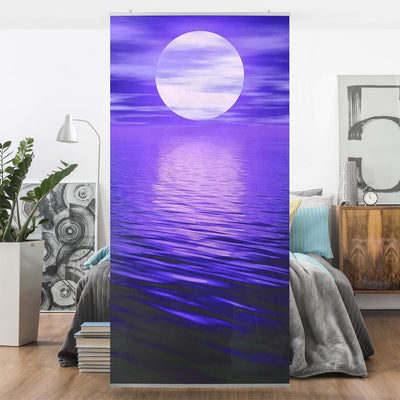 Bilderwelten Raumteiler Deep Moon 250x120cm ohne Halterung 250x120cm without hanger, 250x120cm witho