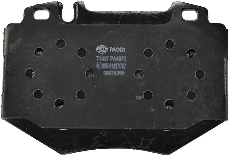 HELLA PAGID 8DB 355 011-831 Bremsbelagsatz - T1497 - Dicke/Stärke: 17.3mm - Bremssystem: Brembo - fü