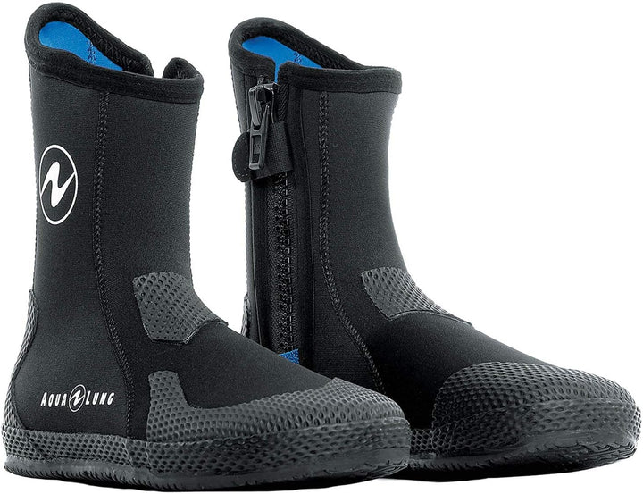 Aqua Lung Superzip Ergo II Neoprenfüssling schwarz/blau 5mm 50, 50