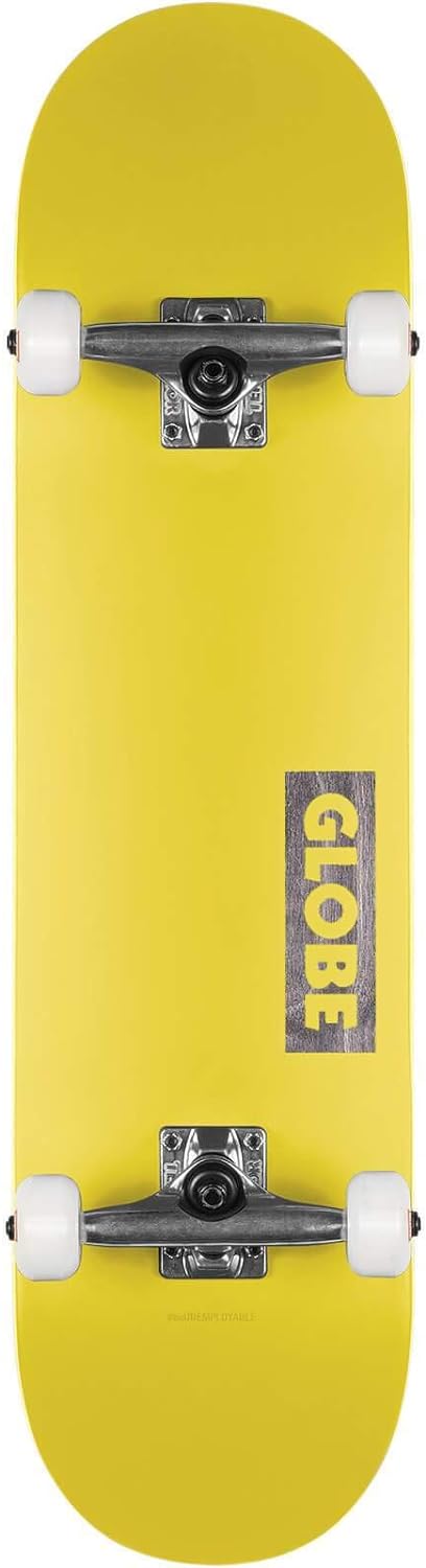Globe Skateboard Goodstock Complete 7.75FU Neon Yellow, 7.75FU Neon Yellow