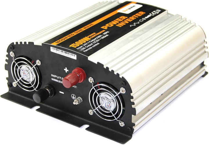 Spannungswandler NS 24V 1500 Watt Inverter Wechselrichter incl. 4,5 m Fernbedienung