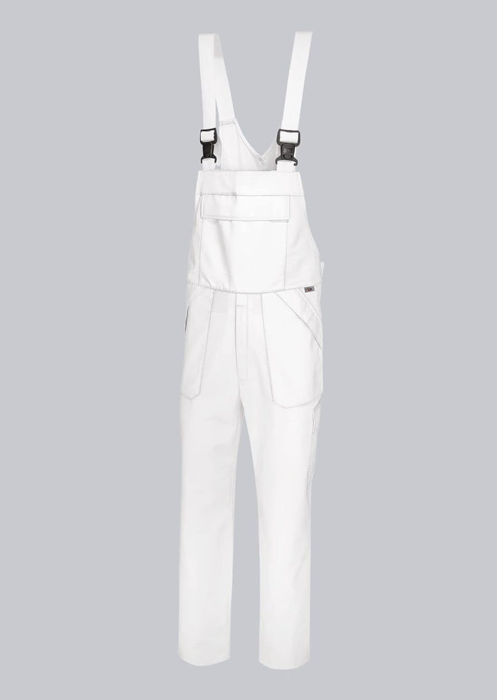 BP 1681-558-21-Ln Unisex Arbeits-Latzhose, mit elastischer, verstellbarer Taille, 245,00 g/m² Stoffm