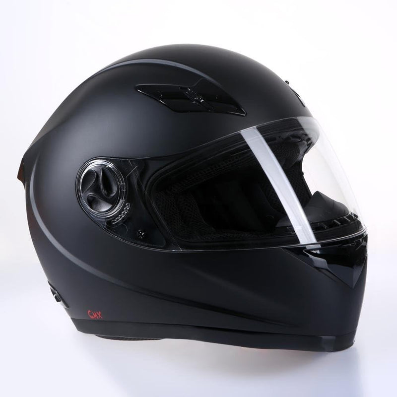 Motorradhelm Integralhelm CMX Blacky schwarz matt in Grösse XL