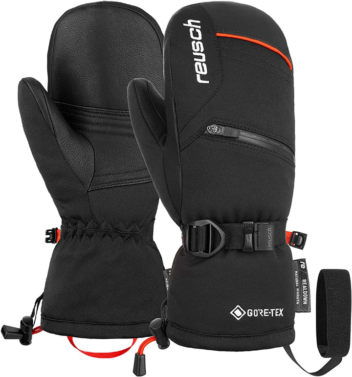 Reusch Kinder Colin GTX Fäustlinge 5.5 Schwarz, 5.5 Schwarz