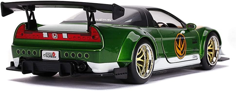 Jada Toys Power Rangers, 2002 Honda NSX Type-R, Spielzeugauto aus Die-cast, Türen zum Öffnen, inkl.