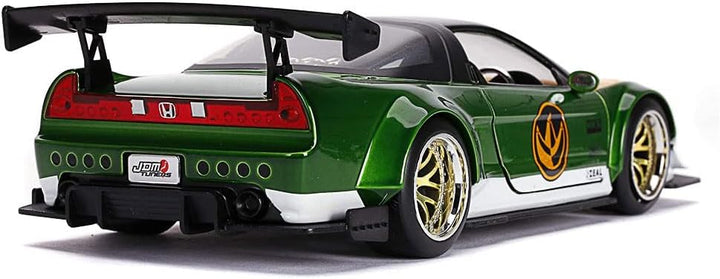 Jada Toys Power Rangers, 2002 Honda NSX Type-R, Spielzeugauto aus Die-cast, Türen zum Öffnen, inkl.