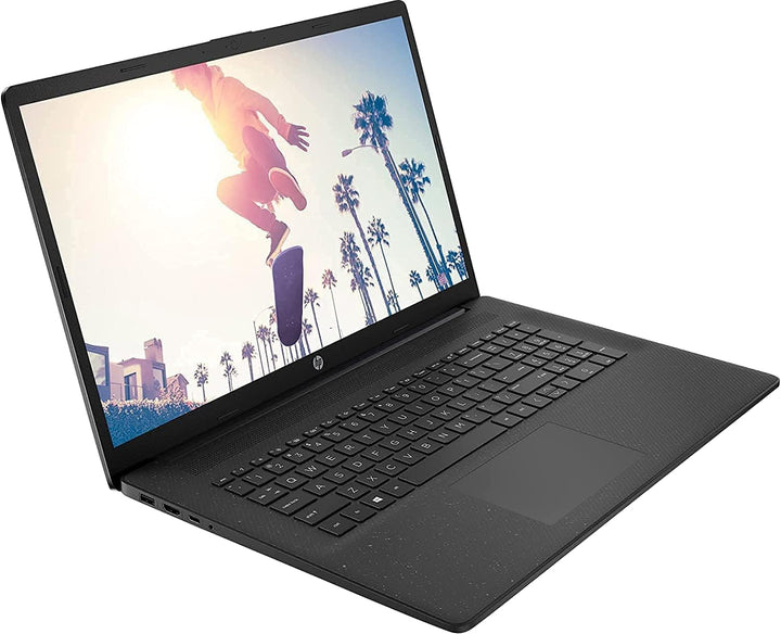 HP 17  schwarz  17,3" FHD  Celeron N4120  RAM: 16GB  SSD: 250GB  Windows 11 Pro