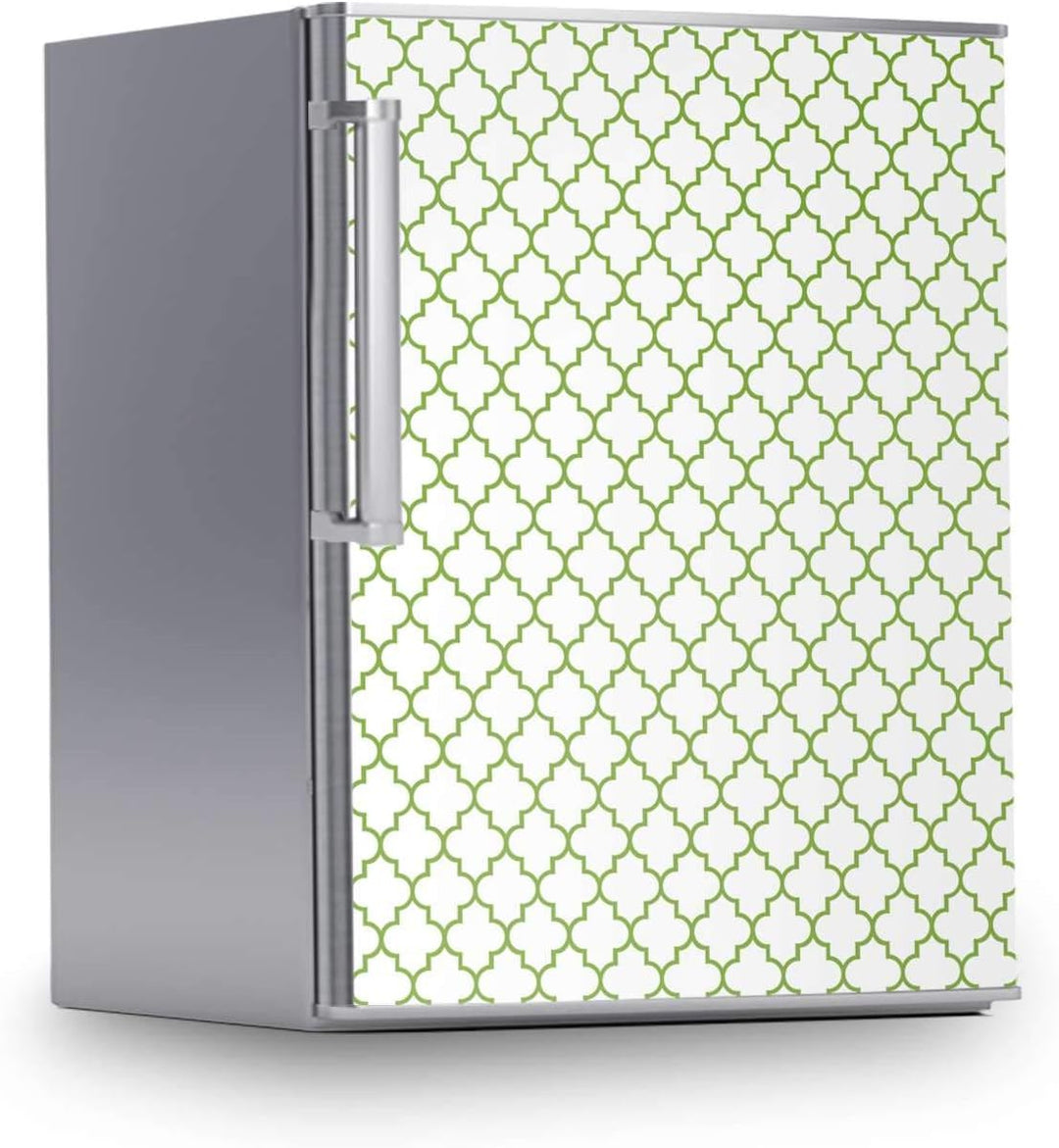 Kühlschrank Sticker I Dekoraufkleber für Kühlschranktür - Aufkleber Folie abwaschbar I Klebefolie Kü