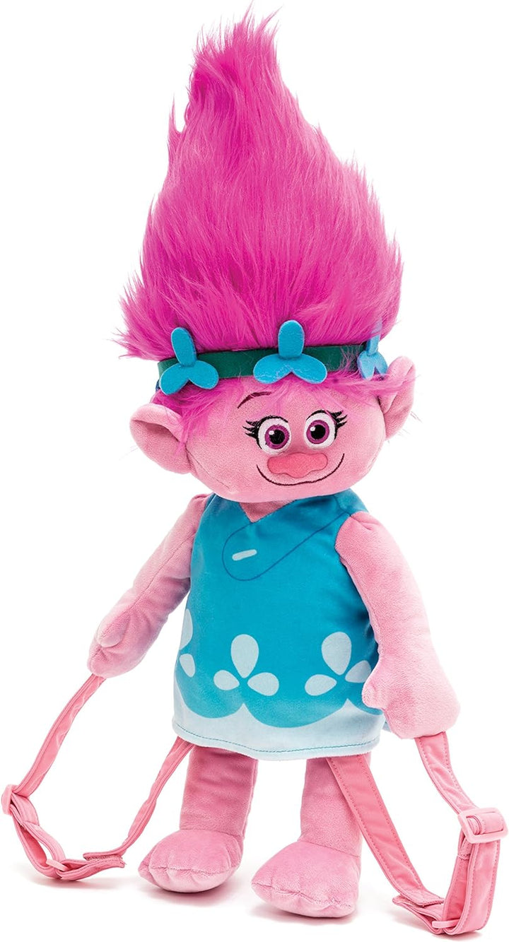 Joy ToyTrolls 67696 Rucksack, Plüsch, bunt