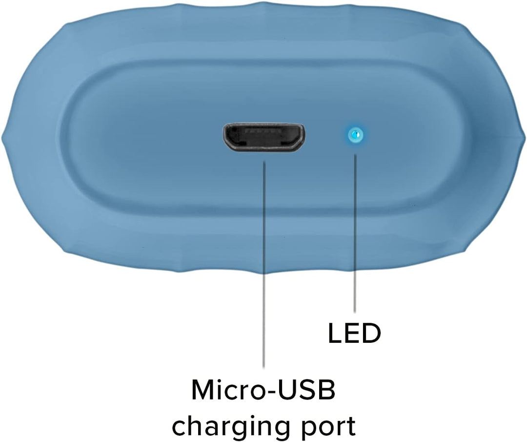 SBS Twin Style True Wireless Stereo-Kopfhörer Mikrofon und Taste für Anrufannahme/-Ende, 300-mAh-Lad