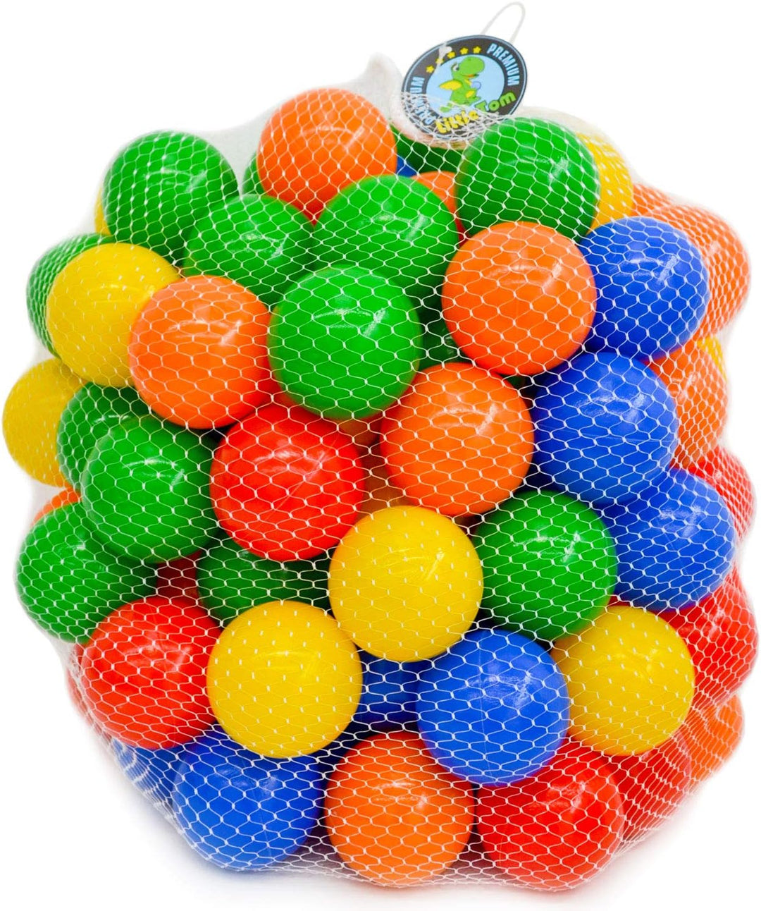 LittleTom 700 Bunte Bälle für Bällebad 7cm Babybälle Plastikbälle Baby Spielbälle, 700