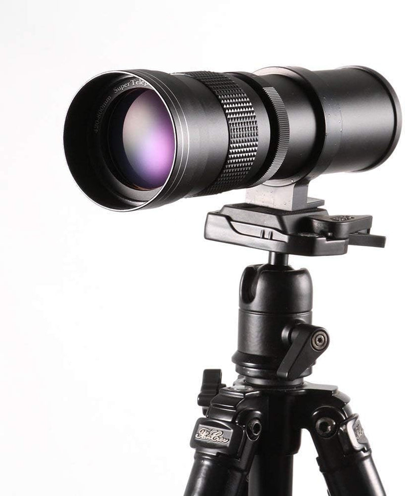 Hersmay 420-800mm f/8.3-16 Super TeleZoom Teleobjektiv Zoomobjektiv Vario-Objektiv MFT für Panasonic