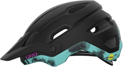 Giro Source MIPS Damen All Mountain MTB Fahrrad Helm matt schwarz/türkis 2022, M