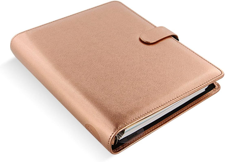 Filofax A5 Saffiano Terminplaner – Rose Gold, 18-022572, gold