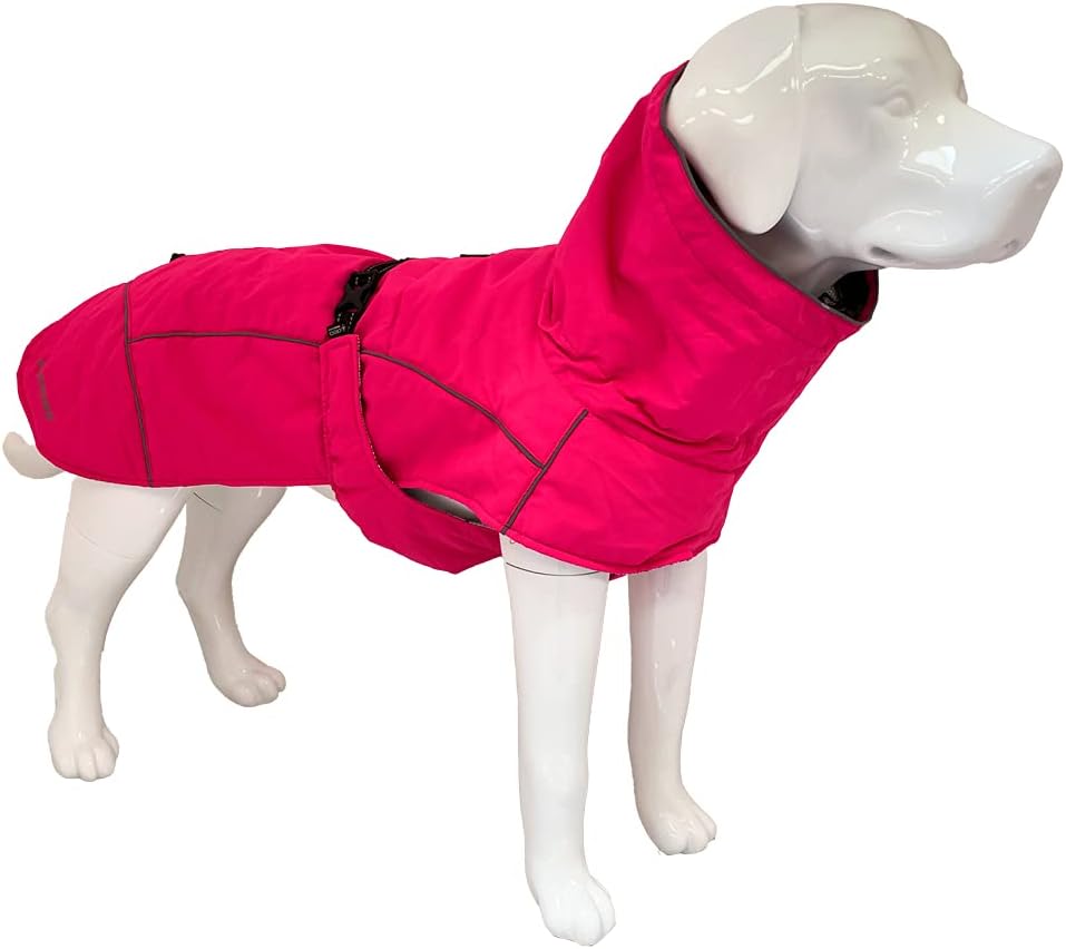 Croci Wandermantel Hundemantel Wasserdicht für Hunde - Gepolsterter Wintermantel thermoregulierendes