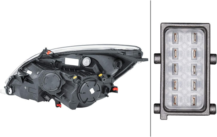 HELLA 1EJ 354 676-021 FF/Halogen-Hauptscheinwerfer - rechts - für u.a. Opel Meriva B Mpv (S10) Recht