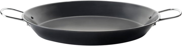 Ibili Paellapfanne Gandia 46 cm, Stahl, schwarz 46 x 46 x 6 cm, 46 x 46 x 6 cm