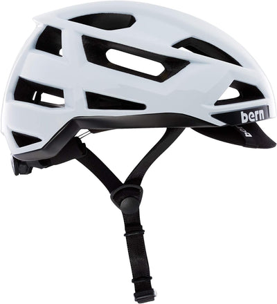 Bern Unisex-Adult FL-1 Pavé Helm, weiss, L